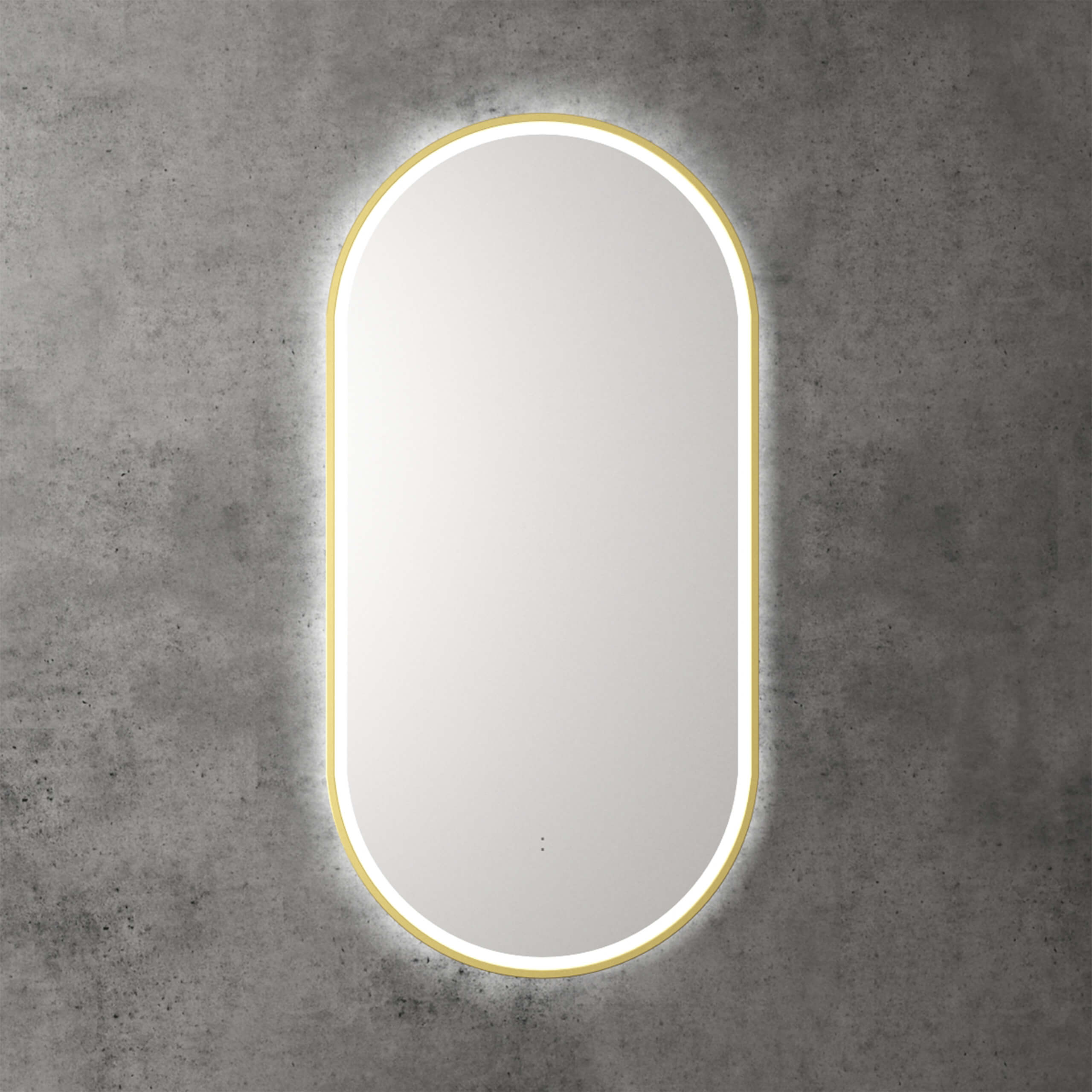Aulic Beau Monde Touchless Framed LED Bathroom Mirror 35.5