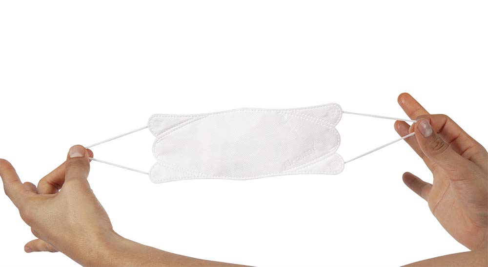 Air Queen Nano Filter Face Mask - Individually Packed 100-Pack with Homewell Wipes | Premium Protection for Daily Use, Travel & Public Safety