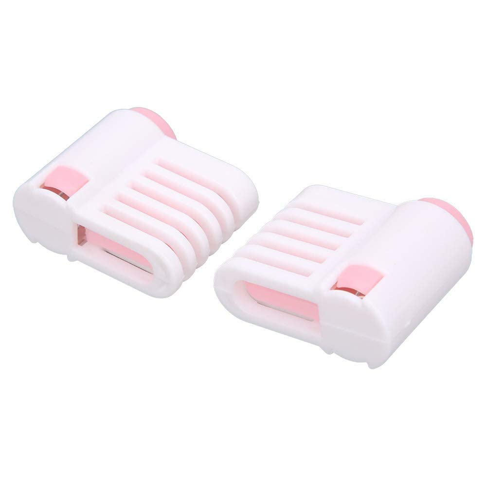 2Pcs Adjustable Cake Leveler Slicer - 5 Layer Cake & Bread Slicing Tool for Baking, DIY Desserts - Perfect for Home Kitchen & Professional Bakeries (Pink) - Ideal for Birthday Cakes, Wedding Cakes & Loaf Bread Cutting