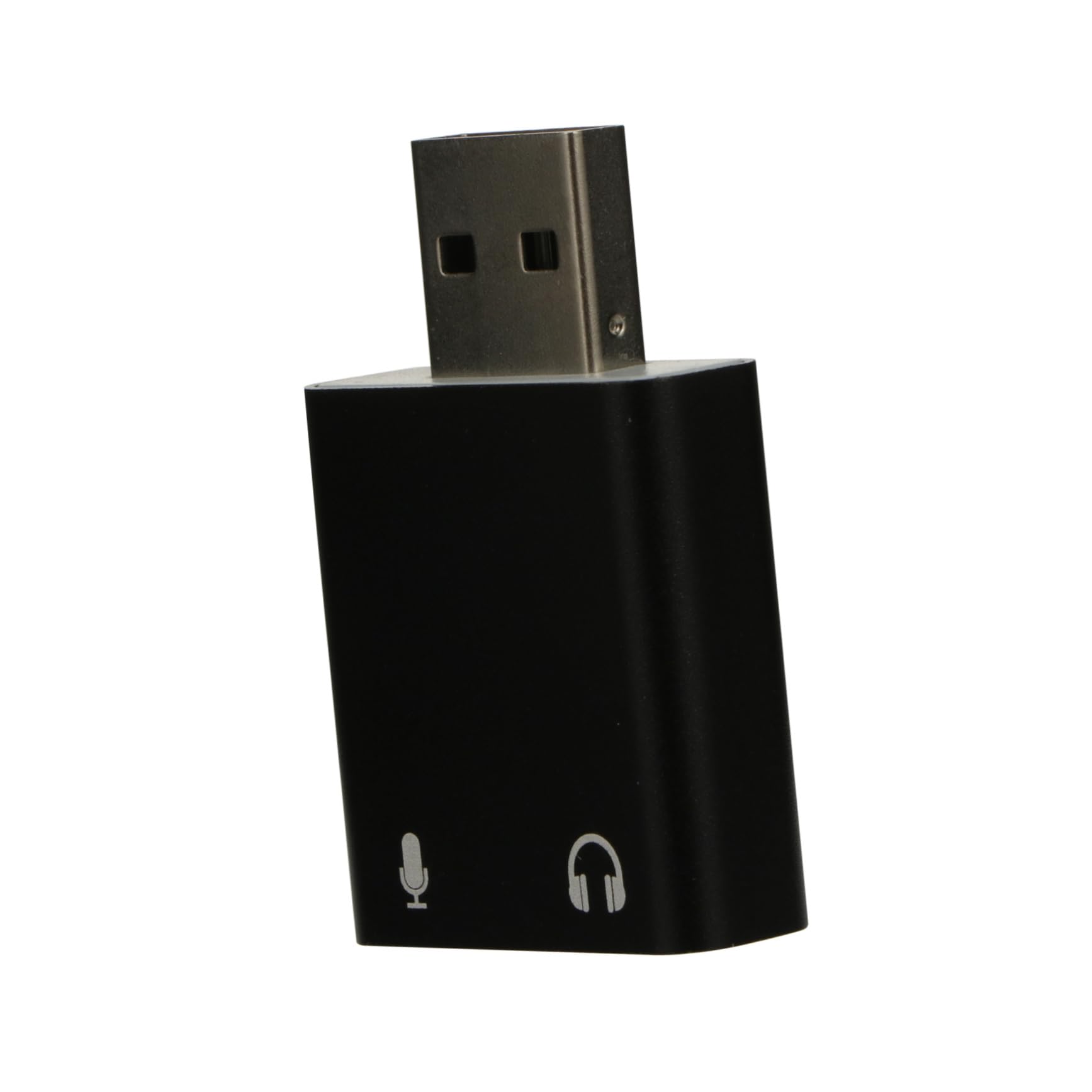 BUTIFULSIC USB External Sound Card - Aluminum USB Audio Adapter for Windows PC & Laptop - High-Quality Stereo Sound & 3D Microphone Support - Perfect for Gaming, Streaming, Music Production & Online Meetings