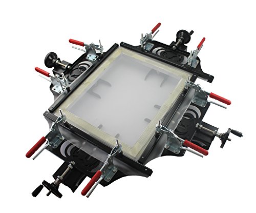 4 Color Screen Printing Press Kit - Professional DIY T-Shirt Printing Equipment for Custom Apparel & Fabric Designs | Perfect for Home Studios, Small Businesses & Craft Projects