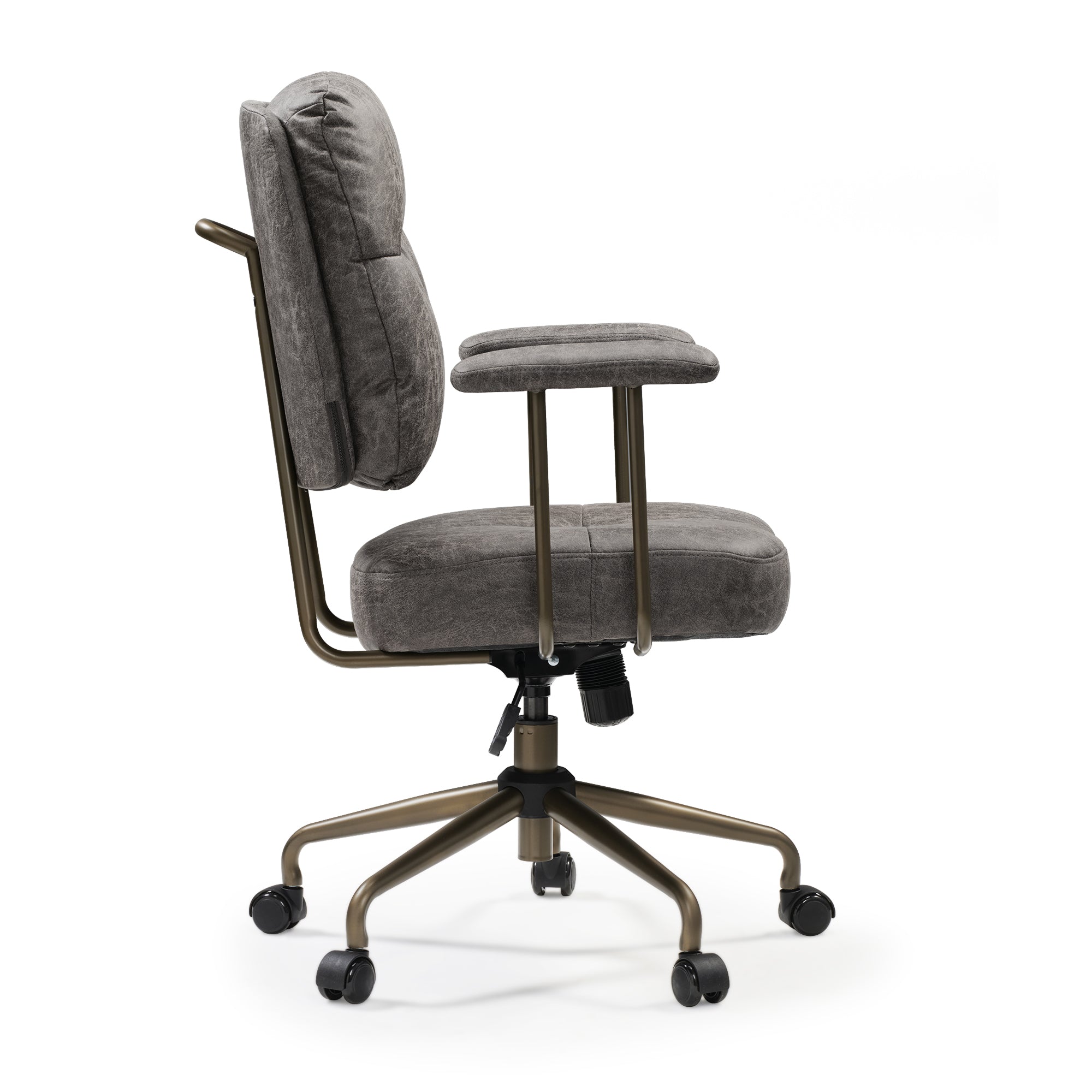 Ultra Soft Cushion Home Office Chair - Ergonomic Desk Chair with Lumbar Support for Long Hours Sitting - Perfect for Work from Home, Gaming & Study