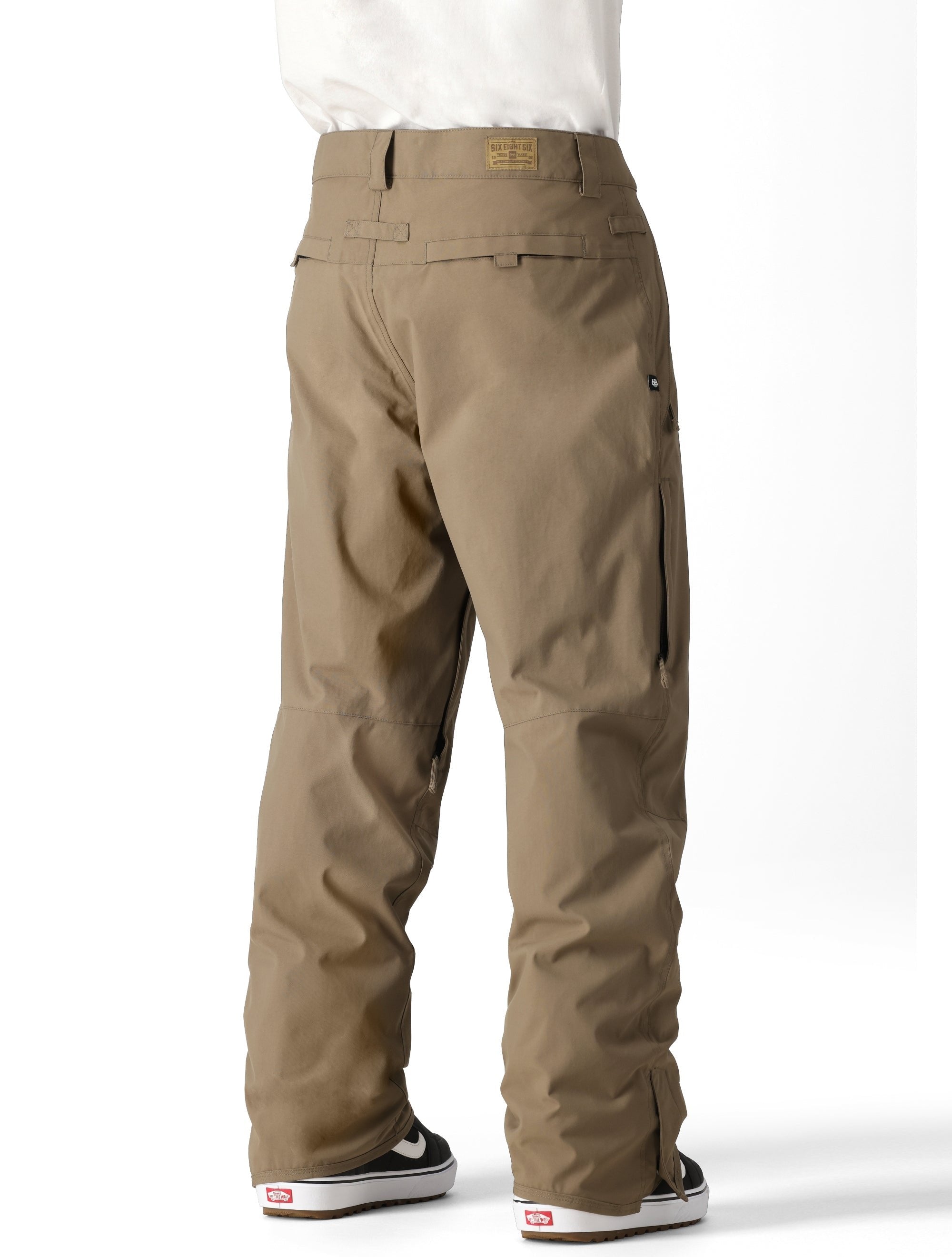 686 Men's Standard Shell Pant 2025 - Waterproof Snowboard Pants for Winter Sports & Outdoor Activities - Skiing, Snowboarding & Cold Weather Gear