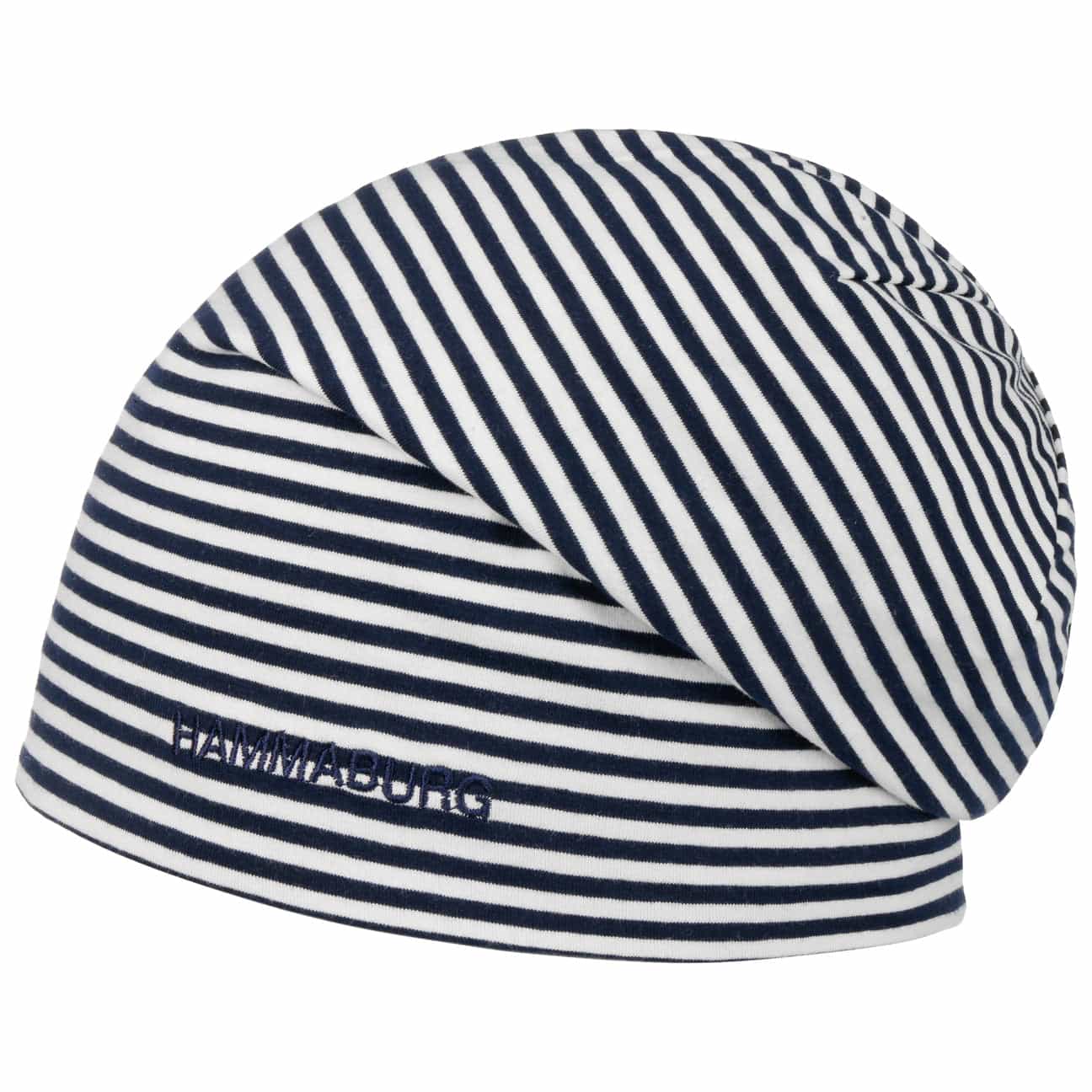 Hammaburg Reversible Long Beanie for Men & Women - Winter Warm Knit Hat - Perfect for Skiing, Hiking, and Cold Weather Activities
