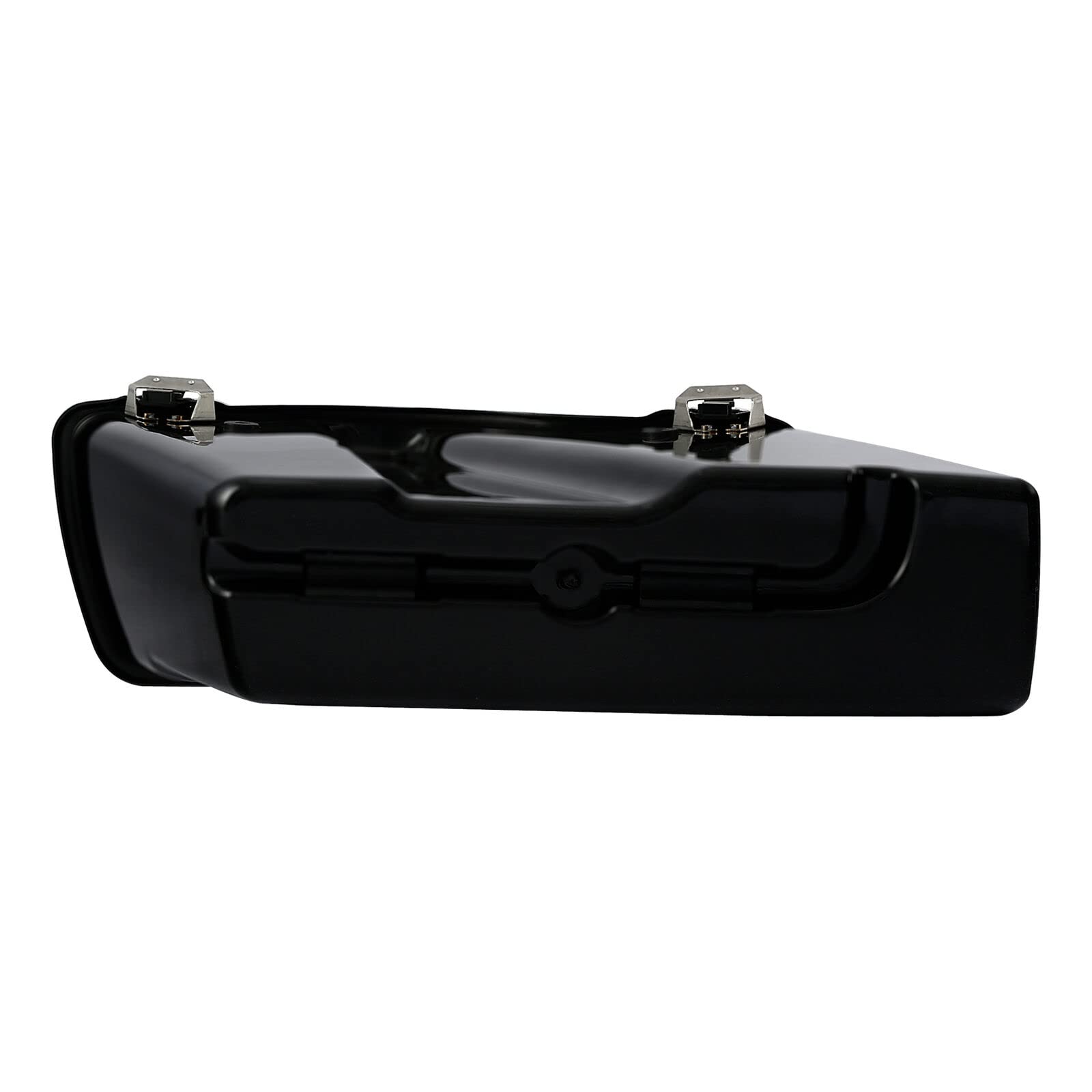 Premium Matte Black Hard Saddlebags & Trunk for Harley Touring Models (Road King, Street Glide, Ultra Classic FLHT/FLHR/FLHX) 1994-2013 - Waterproof Motorcycle Luggage for Long Distance Riding & Touring