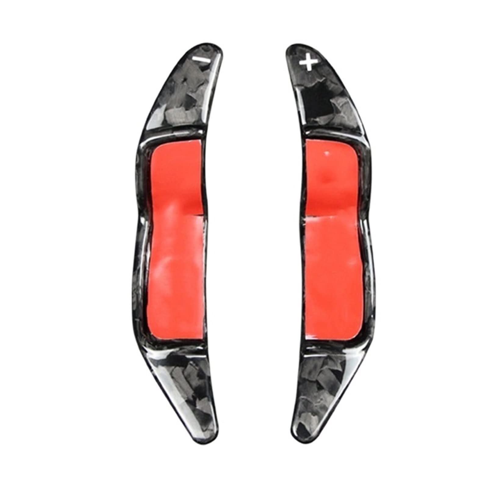 Carbon Fiber Steering Wheel Paddle Shift Trim Stickers for Mini Cooper R56 LCI Clubman R55 R57 R58 R59 R60 R61 - Interior Upgrade Accessories for Enhanced Driving Experience