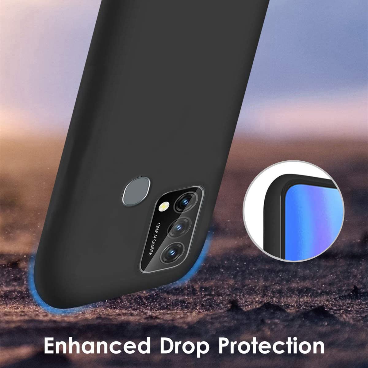 Custom Blackview A50 Phone Case with Personalized Picture - Shockproof Silicone Protective Cover, Soft Candy Design for Birthday & Mother's Day Gifts - Perfect for Everyday Protection and Special Occasions