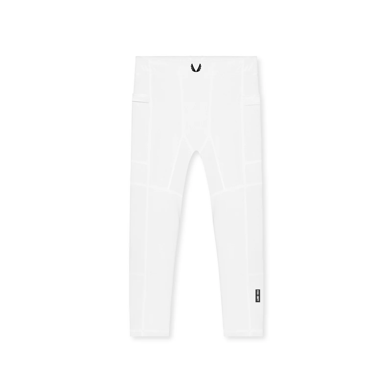 WarpFlexx Lite™ 3/4 Length Leggings for Women - White | High Waist Yoga Pants for Running, Workout & Gym | Comfortable Athletic Tights for Pilates & Lounge Wear