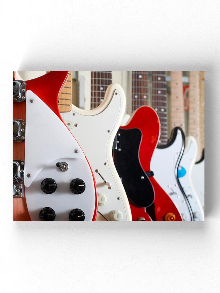 Electric Guitars for Beginners & Professionals - High-Quality Wrapped Canvas Design - Perfect for Stage Performances, Studio Recording & Home Practice