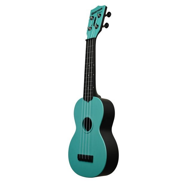Aqua Mist Soprano Ukulele - 21 Inch Professional Hawaiian Guitar with Aquila Strings, Perfect for Beginners & Travel - Ideal for Beach, Camping & Outdoor Performances
