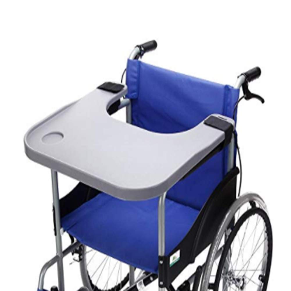 Universal Medical Wheelchair Lap Tray Table - Adjustable Desk Accessory for Manual & Electric Wheelchairs | Perfect for Eating, Reading & Working While Seated