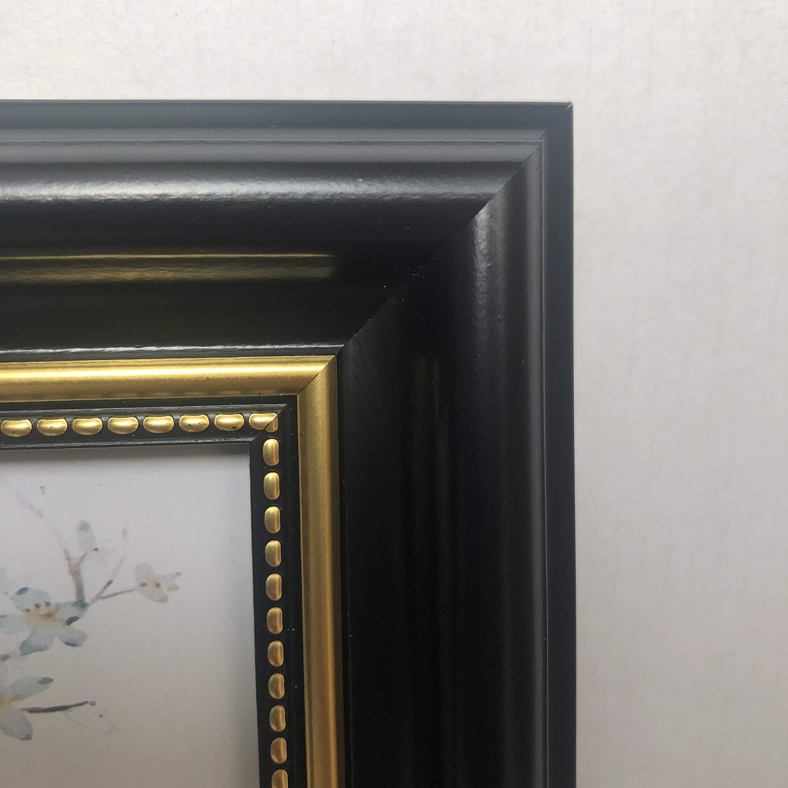 5x7 and 7x9 Black Picture Frames for Table Top & Wall Display - Shatterproof Plexiglass Panel with Plastic Packaging - Perfect for Home Decor, Office Photos, and Gift Giving