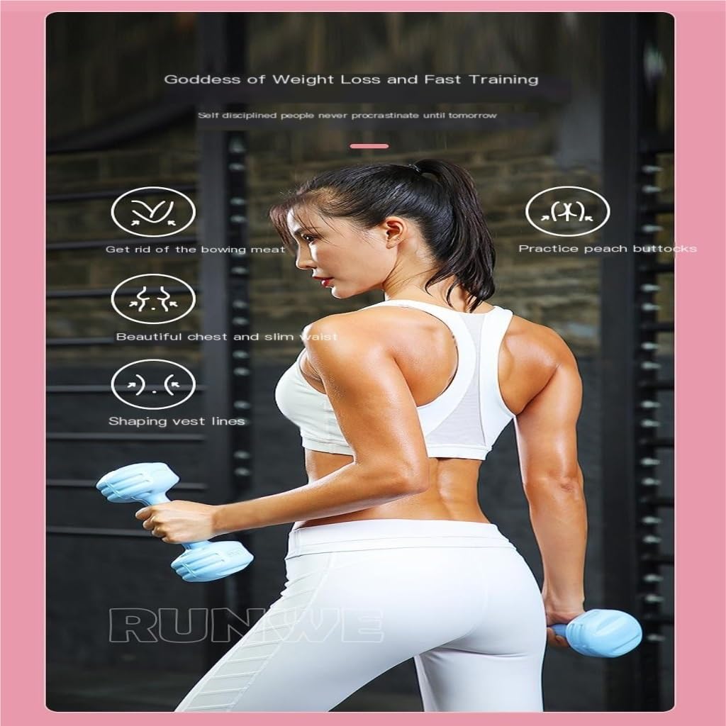 Small Dumbbells for Men & Women - 6KG Green Home Fitness Equipment for Arm Muscle Training | Perfect for Home Gym, Strength Workouts & Toning Exercises