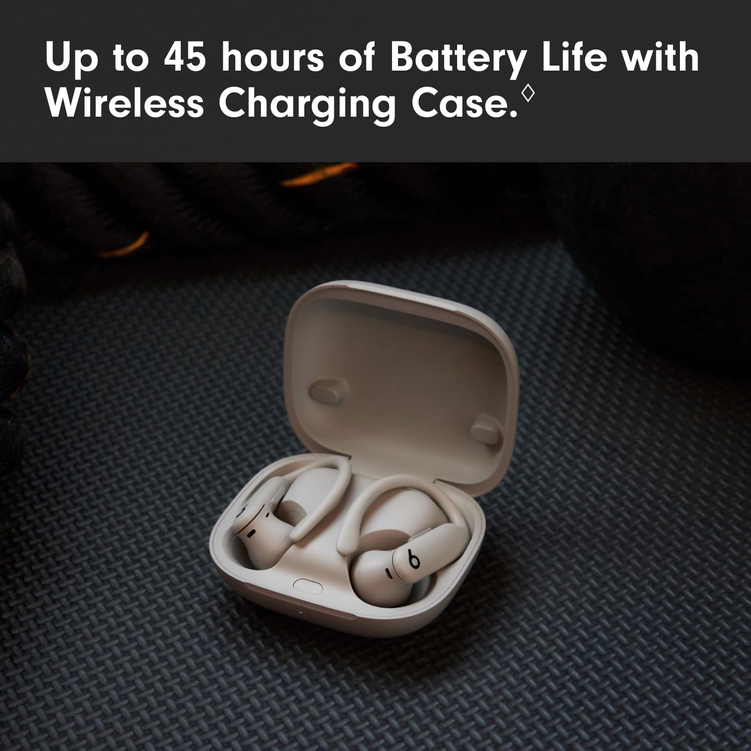 Beats Powerbeats Pro 2 Wireless Bluetooth Earbuds with USB-C Charging Cable (1m) - Sweatproof Workout Headphones for Running, Gym & Sports