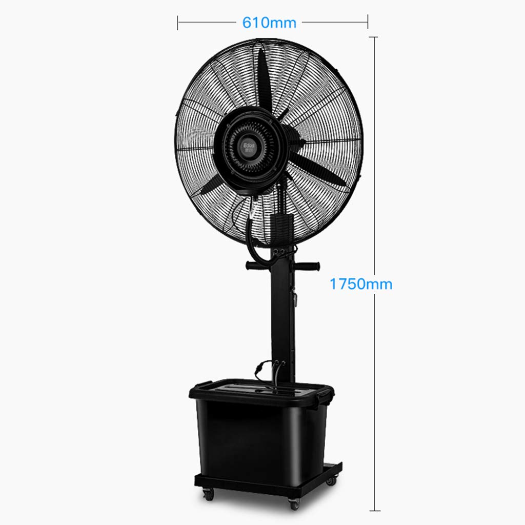 High-Velocity Oscillating Pedestal Fan for Home, Office & Bedroom - Powerful Airflow Cools Shop, Garage & Workspace - Ideal for Residential, Commercial & Industrial Use - Perfect for Summer, Hot Weather & Indoor Cooling