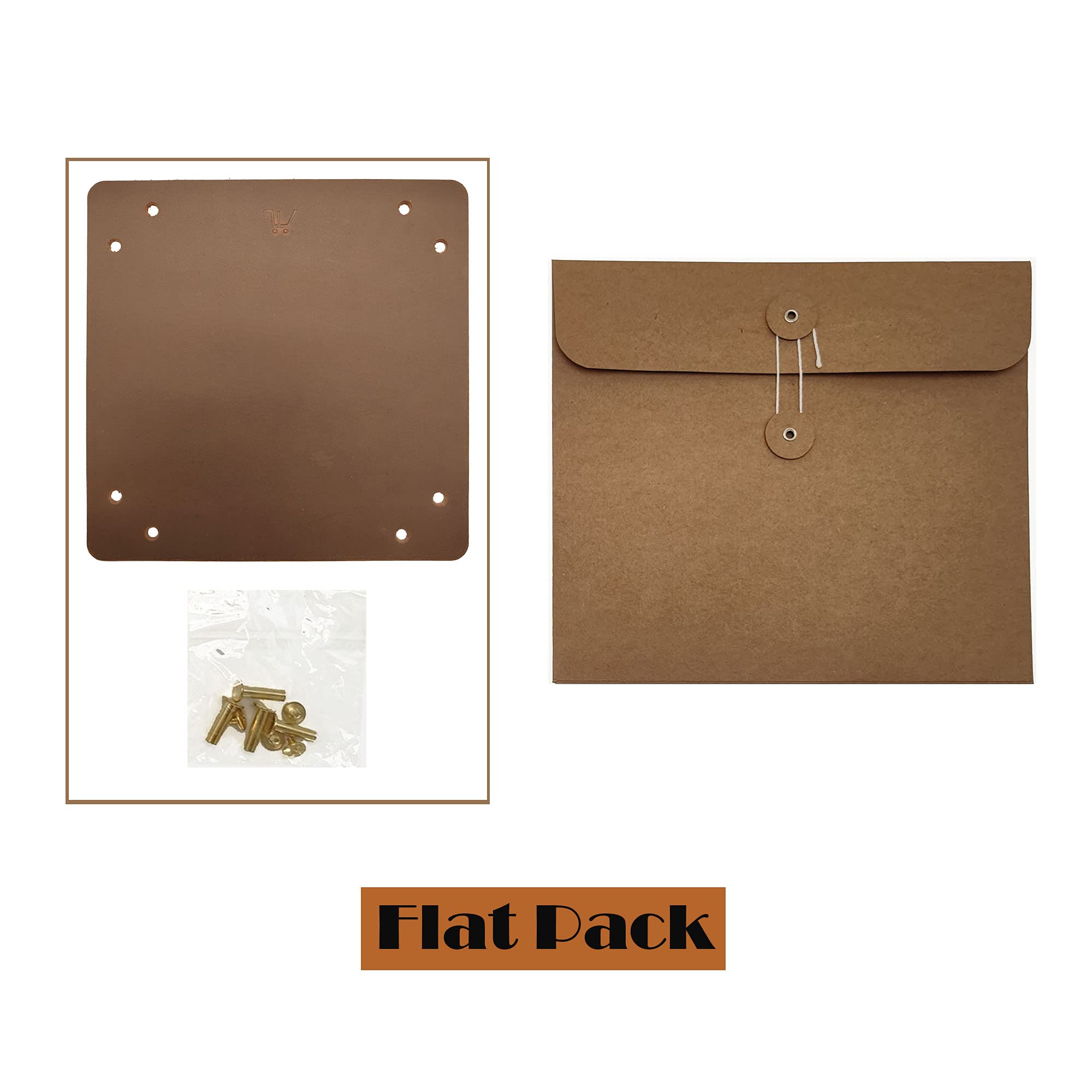 Premium Leather Valet Tray - Entryway Catchall Organizer for Wallets, Watches, Keys & Coins | Nightstand, Office Desk Storage Bowl | Handcrafted Crazy Horse Leather in Cinnamon | Perfect for Home, Office & Travel Accessories Organization
