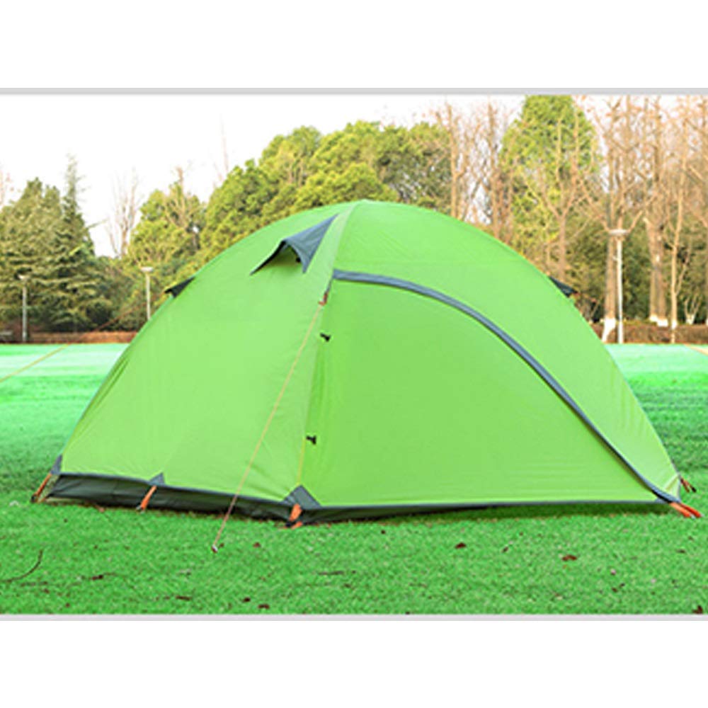 Automatic Pop-Up Camping Tent for Outdoor Adventures - 3 Color Options (Green, Blue, Orange) - Easy Setup Instant Shelter for Hiking, Beach & Backpacking