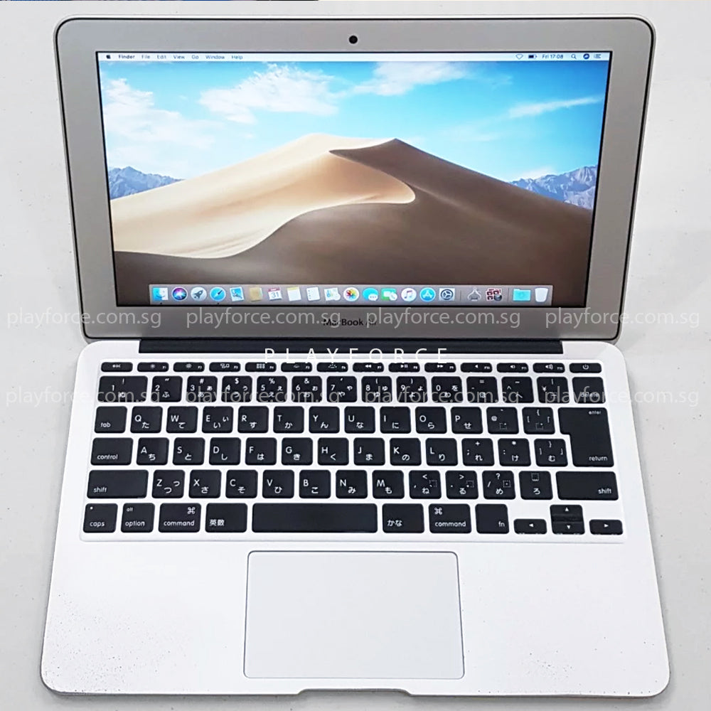 Refurbished Apple MacBook Air 11-inch (2013) - Intel Core i5, 4GB RAM, 128GB SSD - Japanese Version - Perfect for Students, Travel & Lightweight Computing