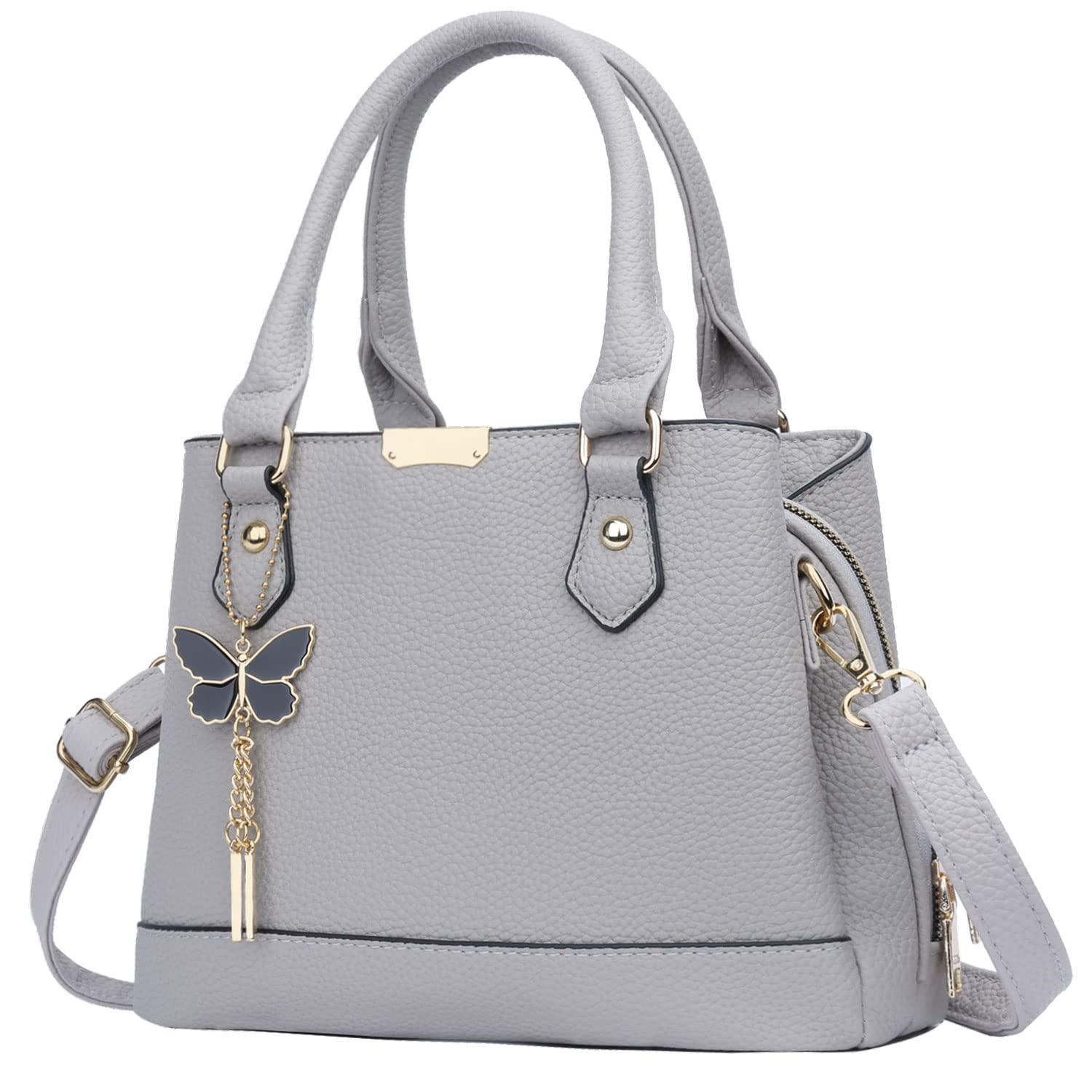 **KKXIU Women's Top Handle Satchel Shoulder Bag - Stylish Crossbody Purse for Ladies - Perfect for Work, Travel & Everyday Use**