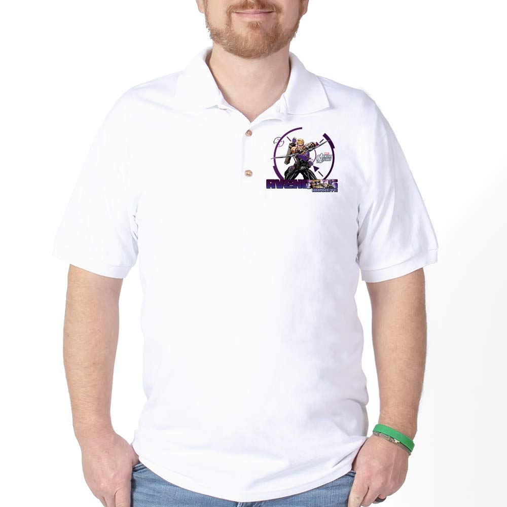 Hawkeye Golf Polo Shirt for Men - Pique Knit for Golf & Casual Wear