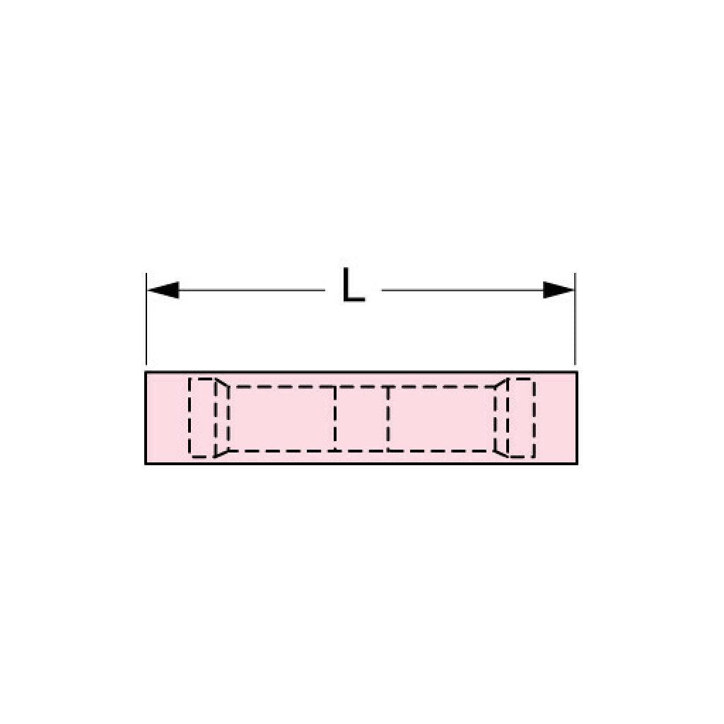 3M 94784 Butt Connector - Nylon Insulated with Insulation Grip for 22-18 AWG Wires - Electrical Wiring & Automotive Repairs - Perfect for DIY Projects and Professional Installations