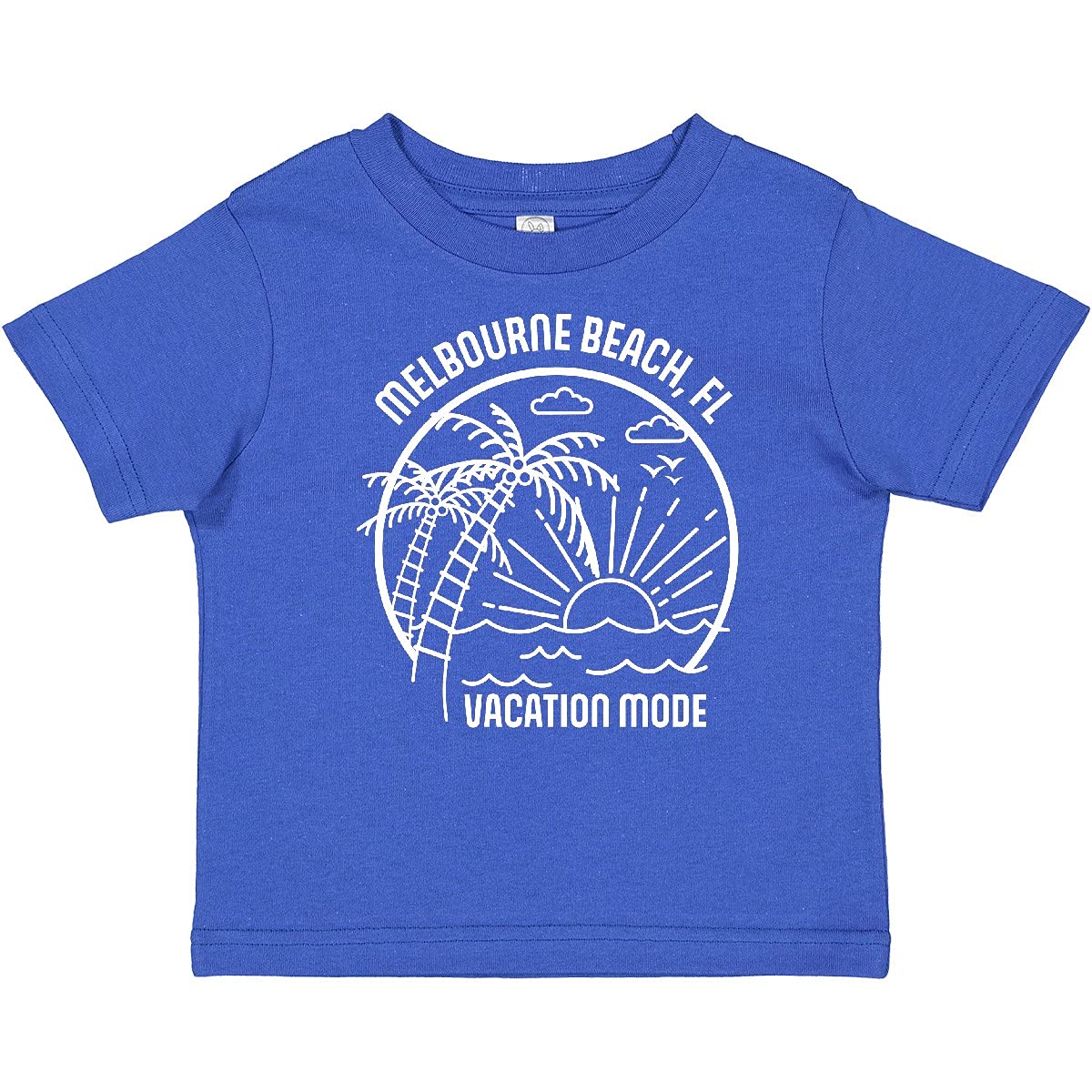 Inktastic Summer Vacation Mode Melbourne Beach Florida Baby T-Shirt - Cute Florida Souvenir Gift for Toddlers & Infants - Perfect for Beach Trips, Family Vacations & Summer Outfits