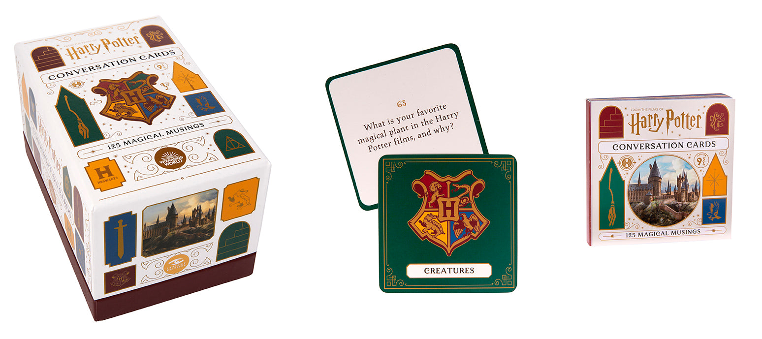 Harry Potter Trivia & Conversation Cards - Fun Game for Fans, Family & Friends - Perfect for Parties, Game Nights & Potter-Themed Events