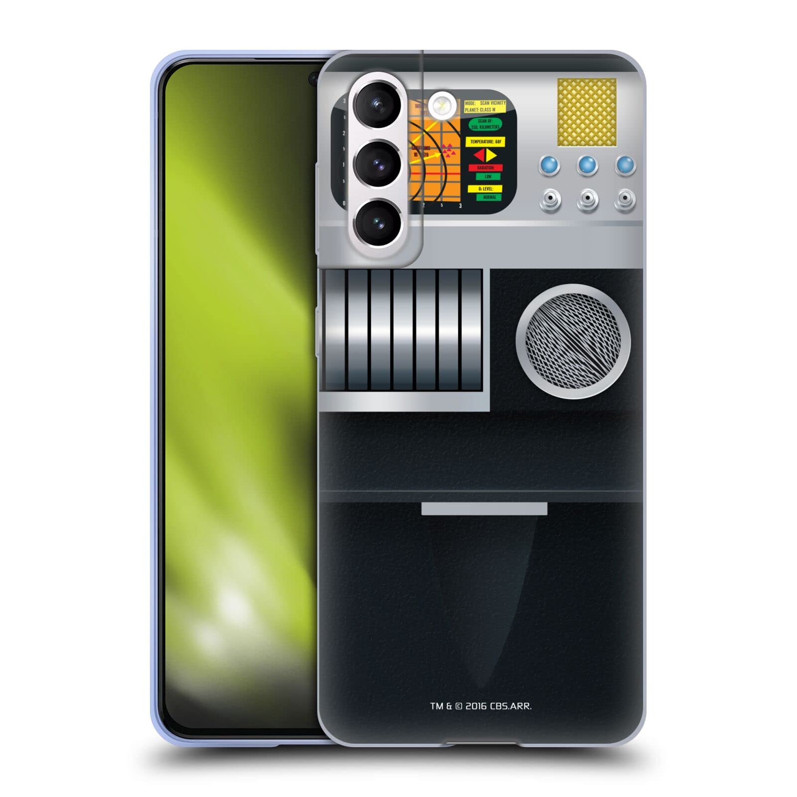 Officially Licensed Star Trek Tricorder Soft Gel Case for Samsung Galaxy S21 5G - Durable Phone Cover with Sci-Fi Design | Perfect for Trekkies, Cosplay & Sci-Fi Conventions