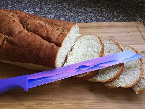 Premium 5-Piece Colored Kitchen Chef Knife Set - Razor Sharp Stainless Steel Cooking Knives with Ergonomic Handles, Non-Stick Coating & Gift Box - Perfect for Home Chefs, Cooking Enthusiasts & Gift Giving