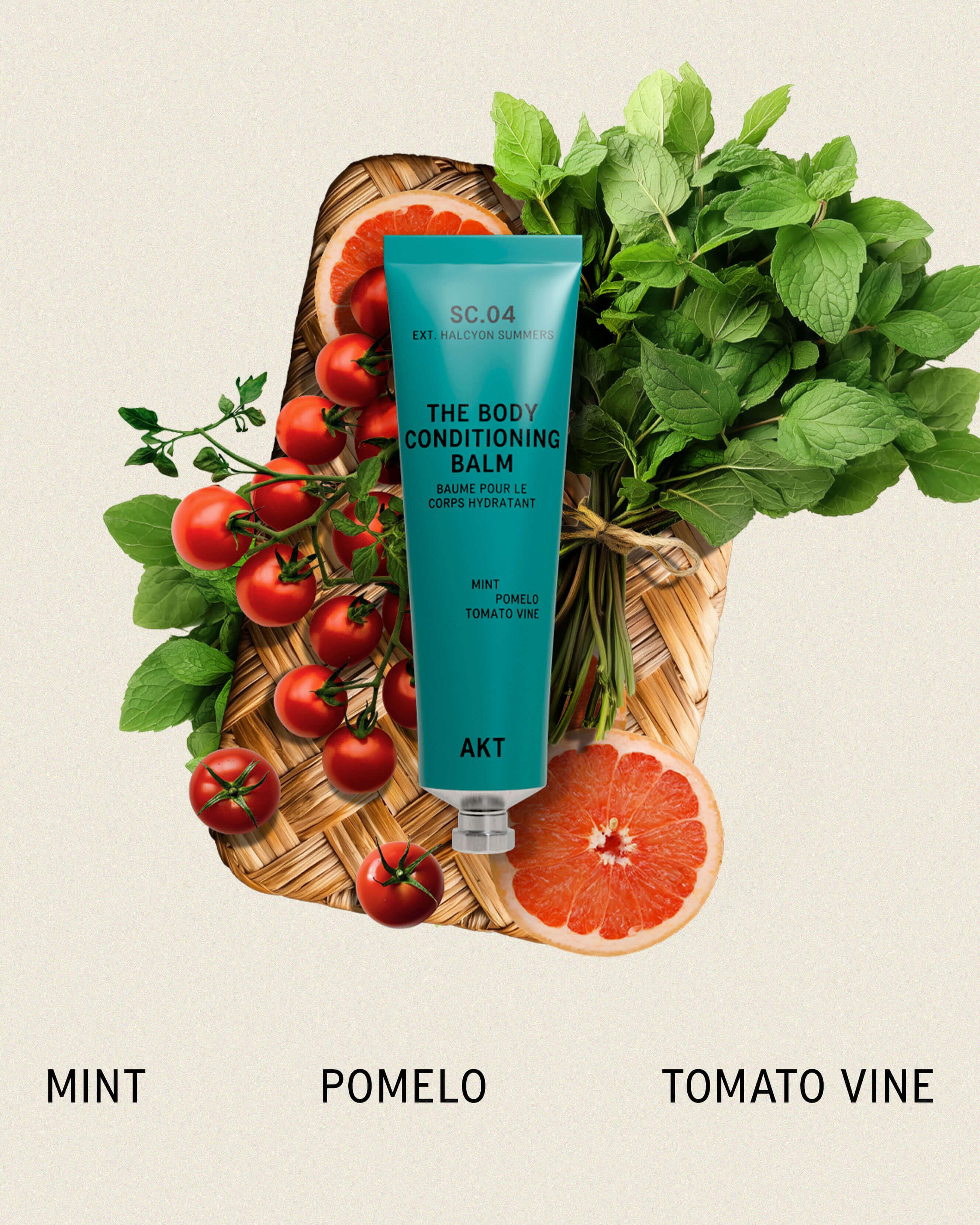 Halcyon Summers SC.04 Body Conditioning Balm - Hydrating & Nourishing Skin Care for Dry Skin - Perfect for Post-Workout & Winter Moisturizing