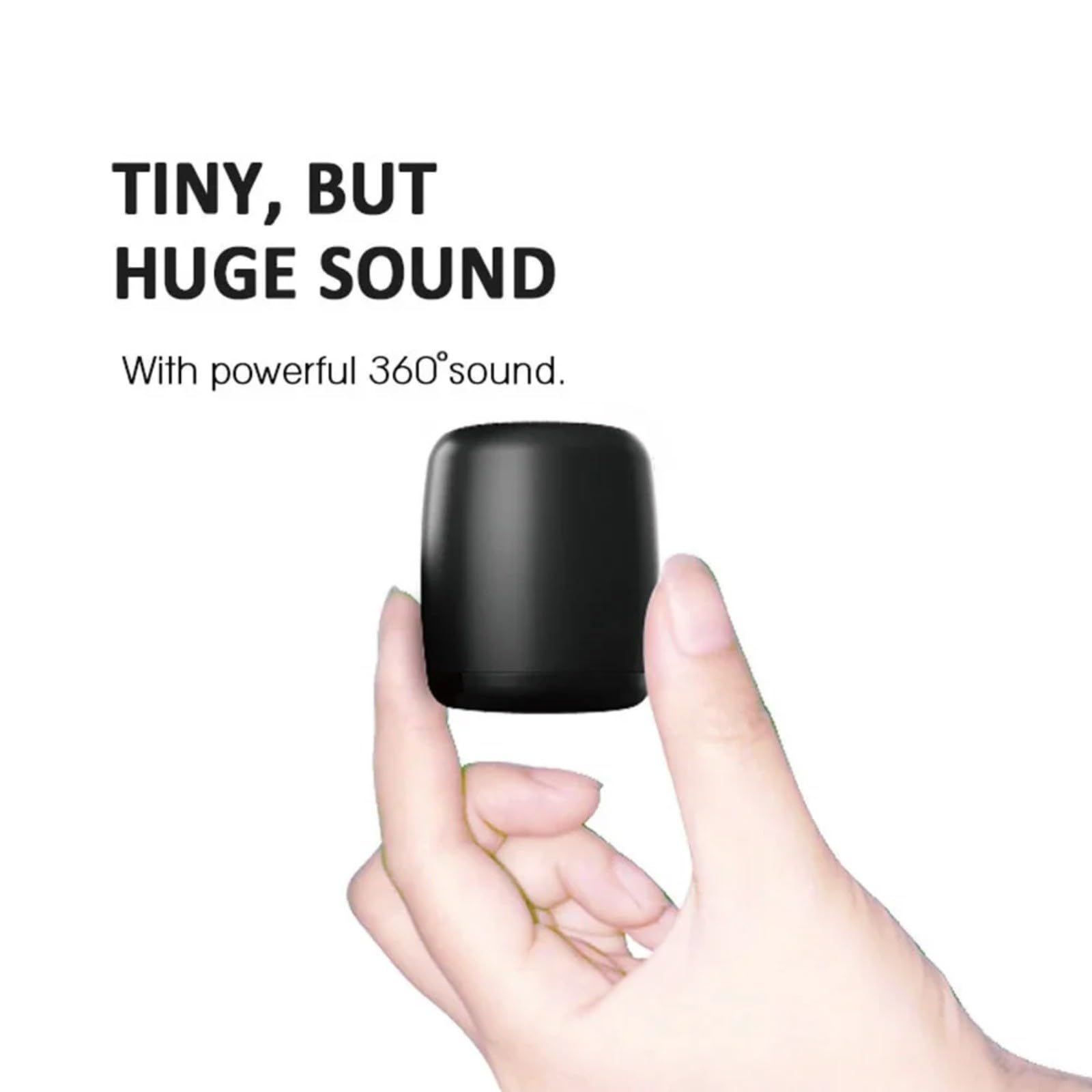 Premium NbgrvB Bluetooth Speaker - Portable Mini Wireless Speaker with Crystal Clear Sound, Waterproof for Shower, Perfect for Travel, Sports & Outdoor Activities (Gold) | Ideal for Beach, Pool, Gym, Camping & Home Use