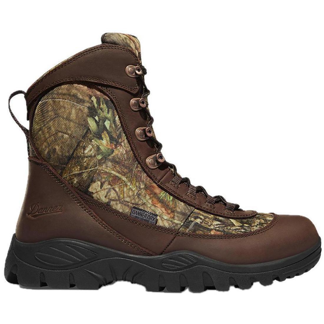 Element 8 400G Insulated Hunting Boots with Realtree Edge Camo Pattern - Waterproof & Warm for Deer Hunting, Hiking in Cold Weather