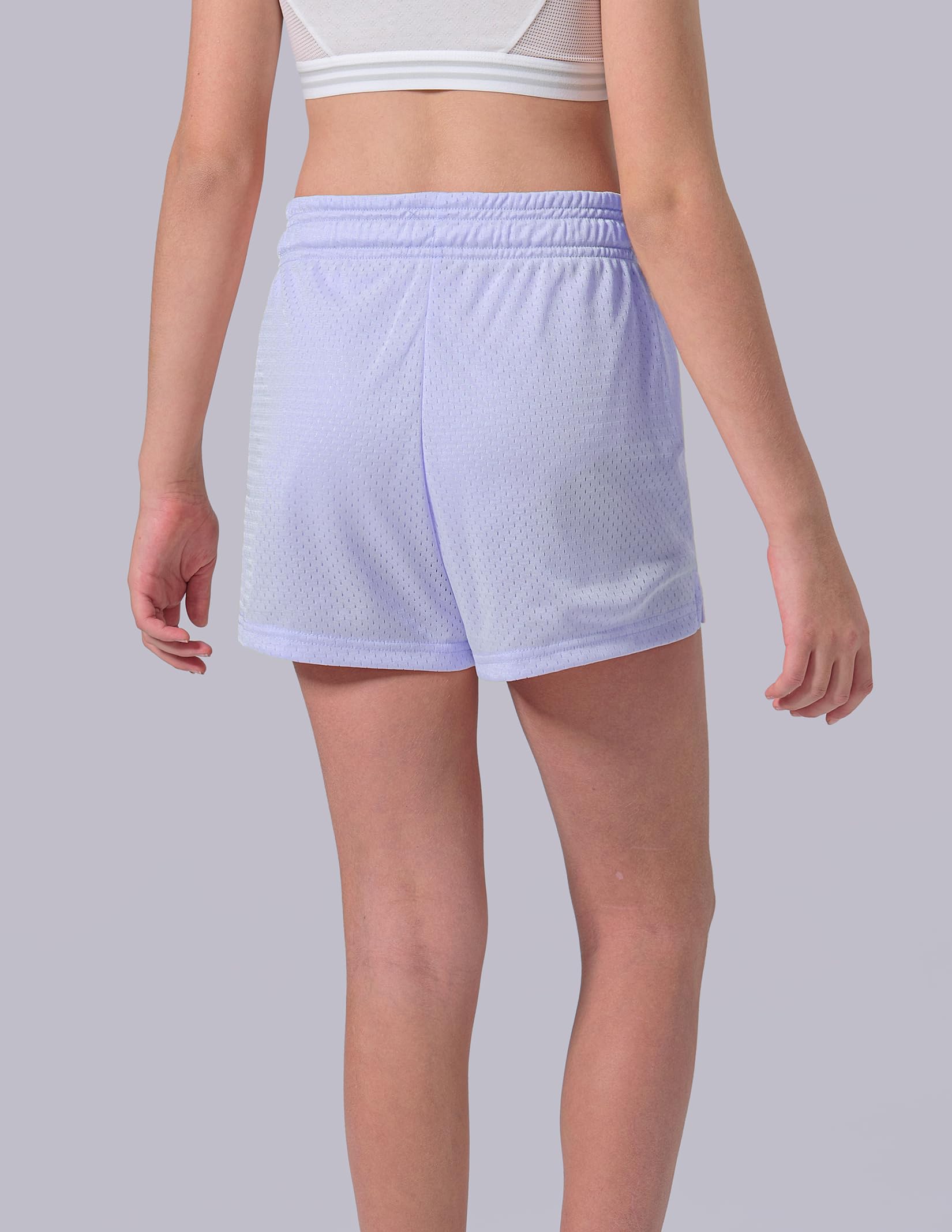 4 Pack Girls Athletic Shorts with Pockets - 3