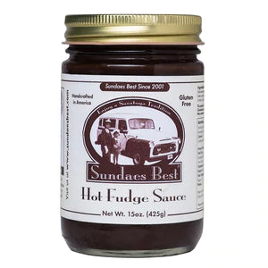 Best Hot Fudge Sauce for Ice Cream Sundaes - Rich Chocolate Topping for Desserts, Milkshakes & Waffles
