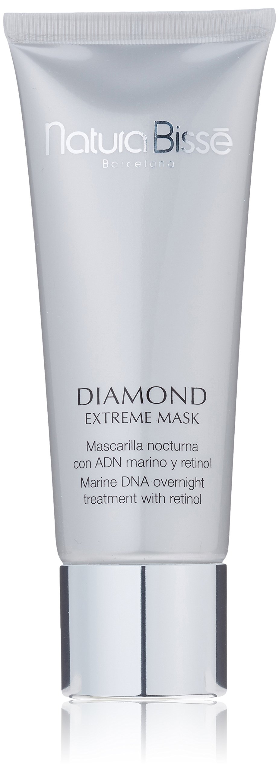Natura Bissé Diamond Extreme Overnight Retinol Mask - Hydrating, Firming & Revitalizing Face Treatment for All Skin Types | 2.5 Oz | Anti-Aging Night Mask for Glowing Skin & Wrinkle Reduction