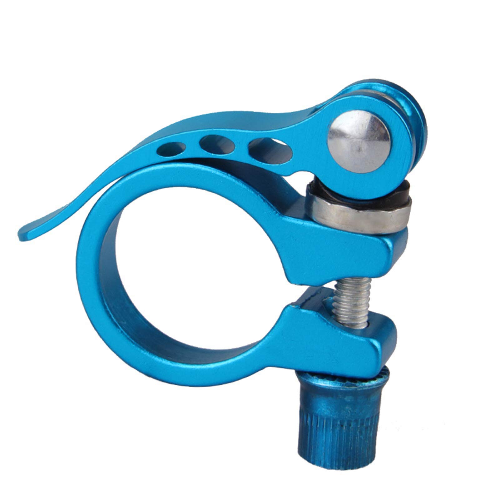 SONGBIRDTH 28.6/31.8/34.9mm Bike Quick Release Seatpost Clamp - Lightweight Aluminum Alloy Cycling Accessory for Road Bikes & Mountain Bikes - Perfect for Commuting, Trail Riding & Bike Maintenance