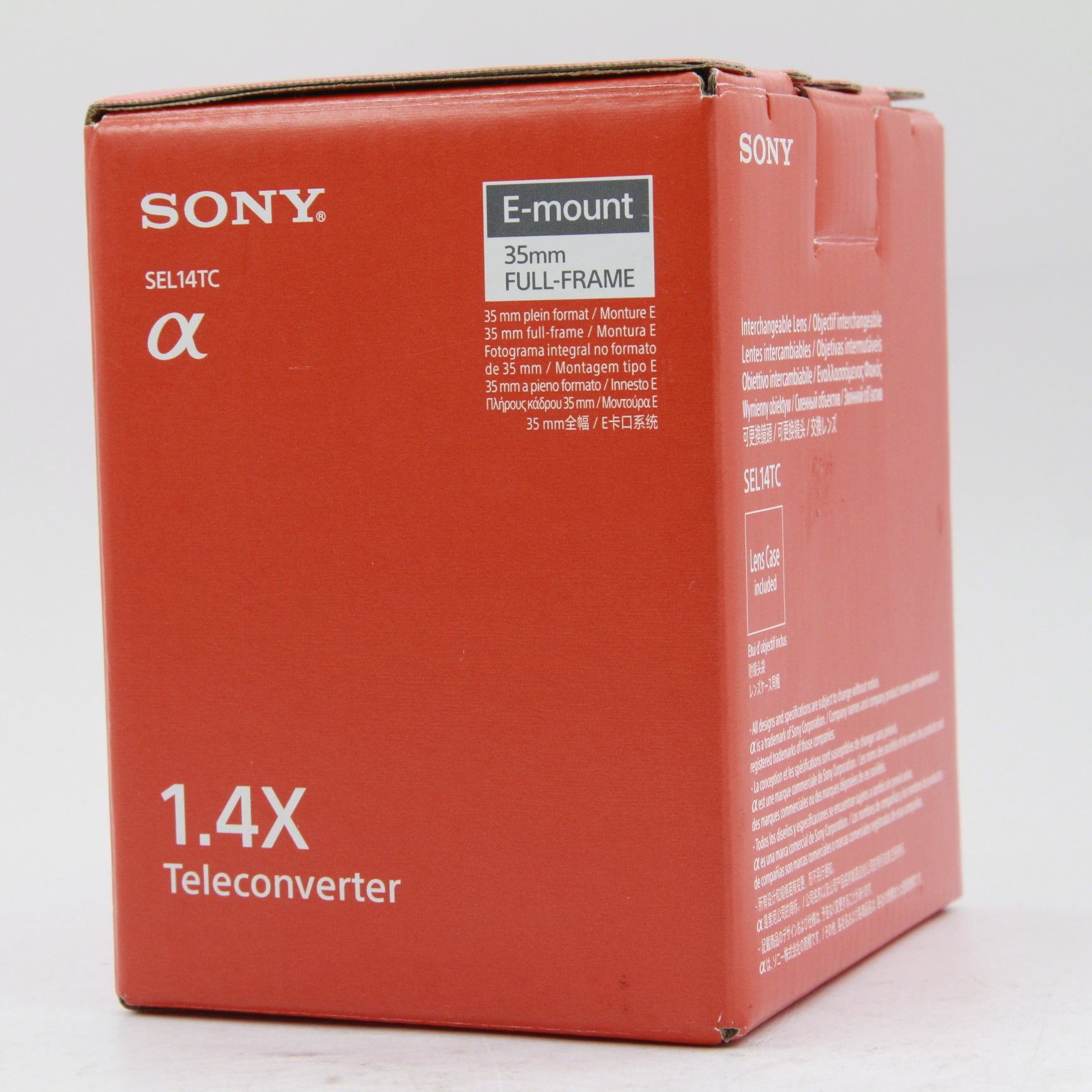 Open Box Excellent Condition Sony FE 1.4x Teleconverter Lens - Perfect for Wildlife, Sports & Portrait Photography