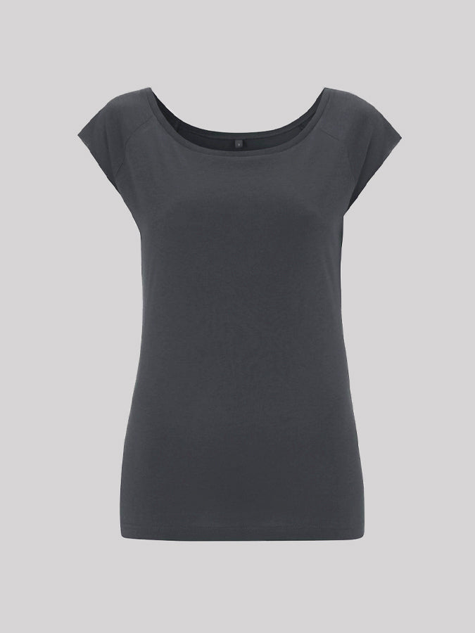 Organic Bamboo Yoga Top for Women - Raglan Sleeve Studio Workout Shirt - Perfect for Yoga, Pilates & Gym Sessions
