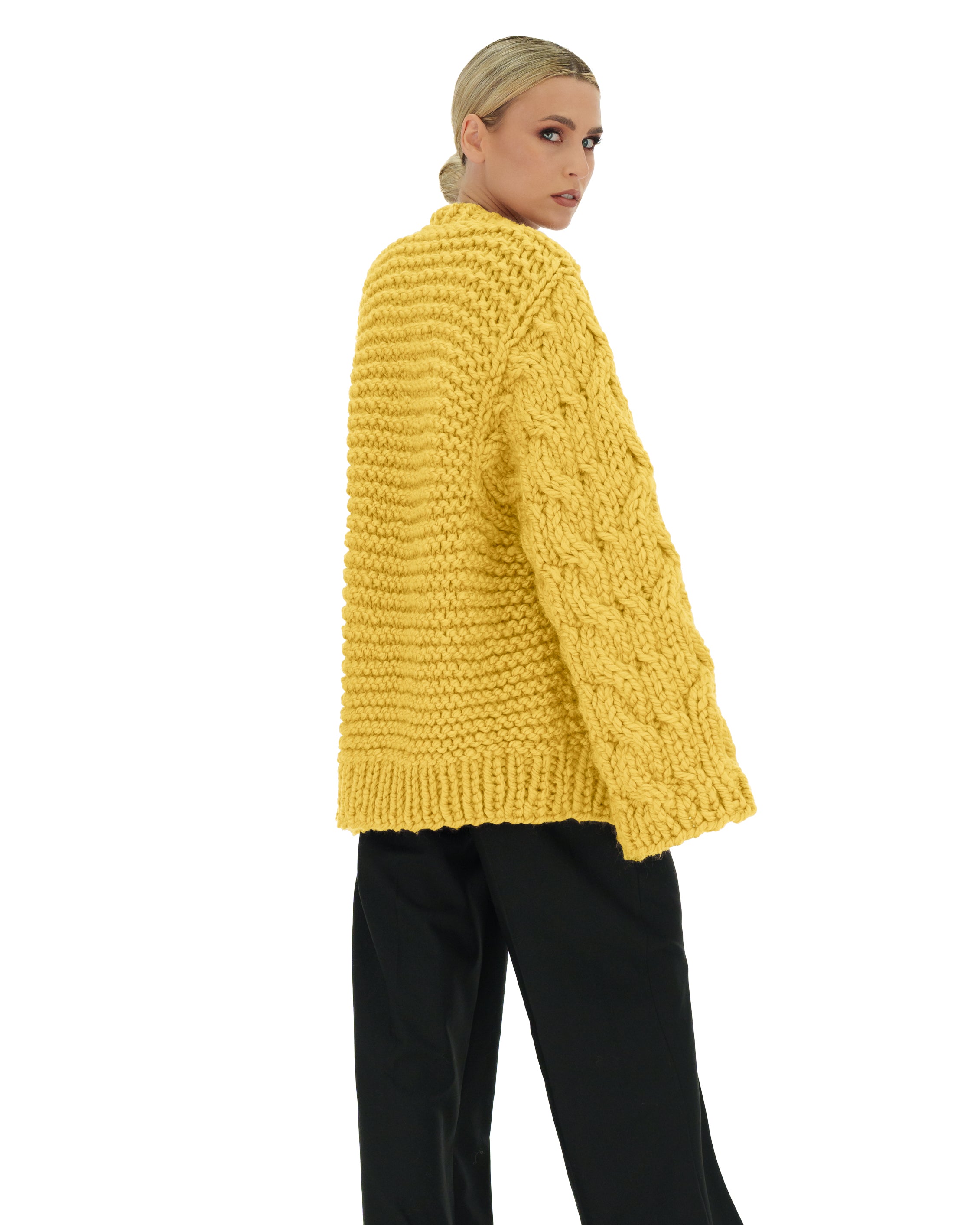 Cozy Cable Knit Cardigan Sweater for Women - Soft Chunky Knit Open Front Long Sleeve Wrap - Perfect for Fall, Winter & Layering Outfits