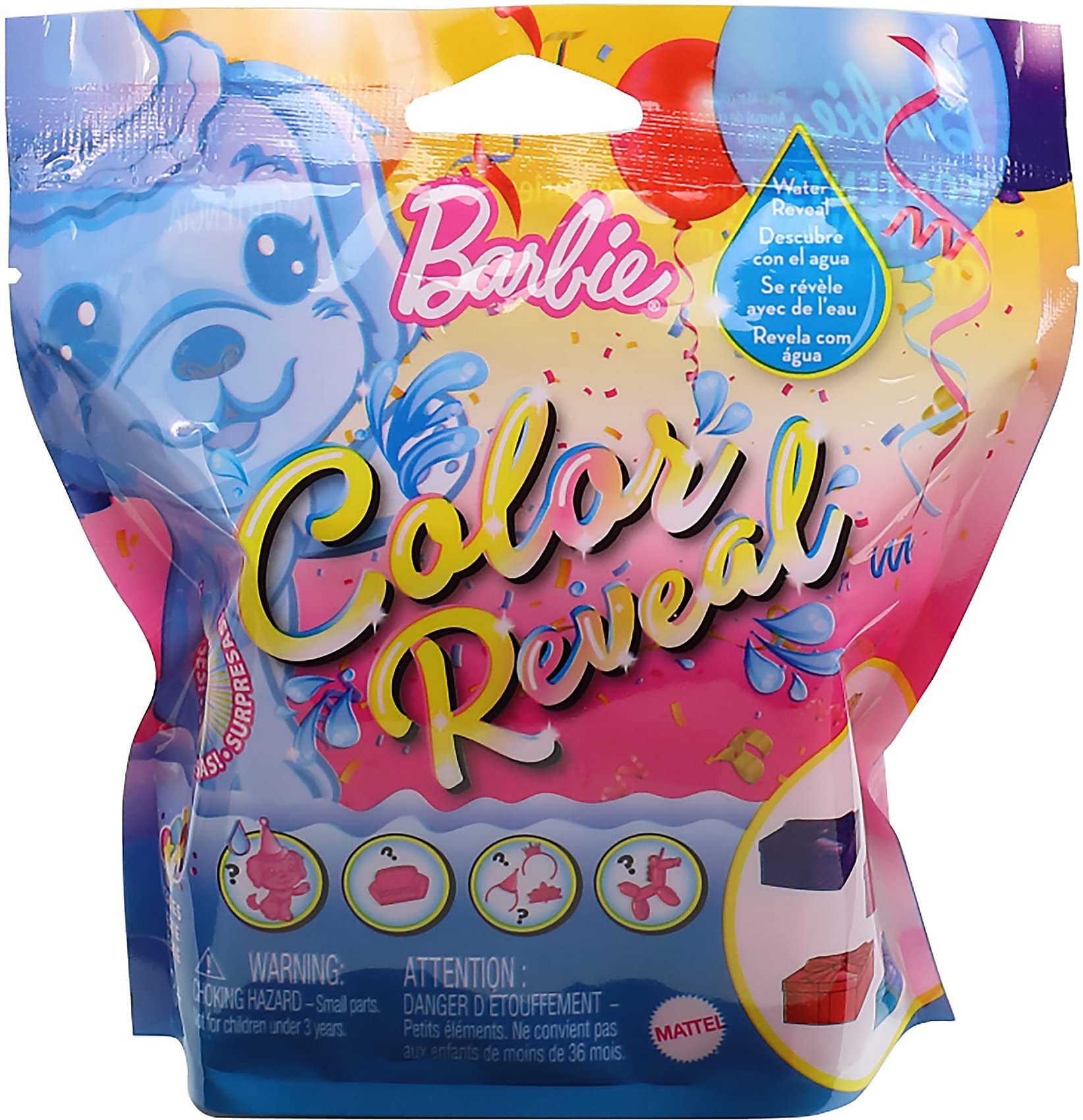 Barbie Clear Pet Toy for Dogs - Interactive Chew Toy for Small & Medium Breeds - Perfect for Playtime, Training & Dental Health