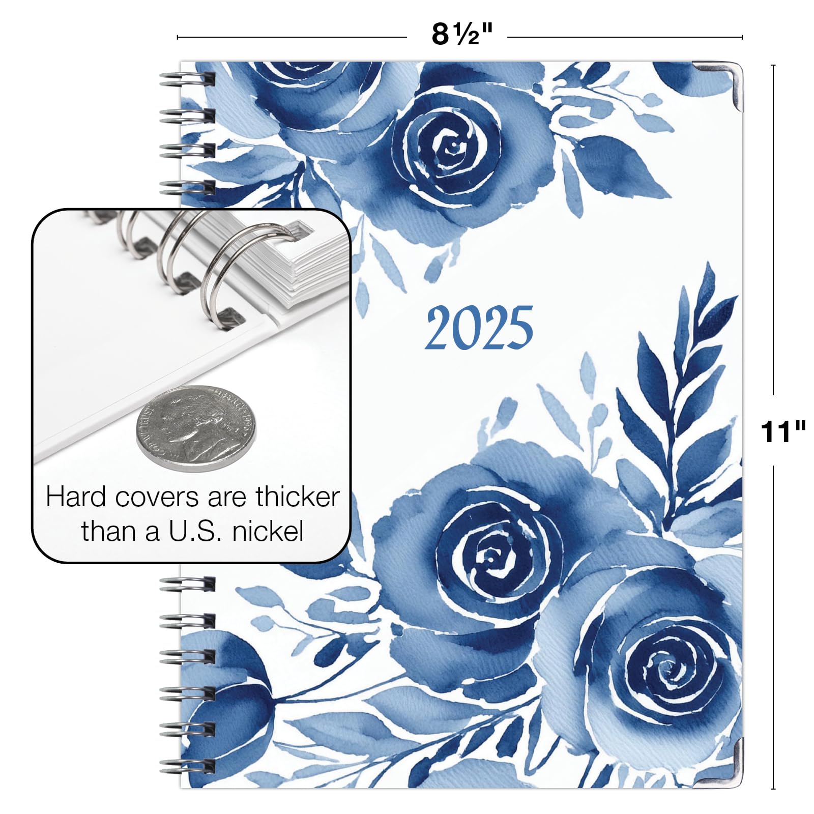 2025 Hardcover Planner 8.5