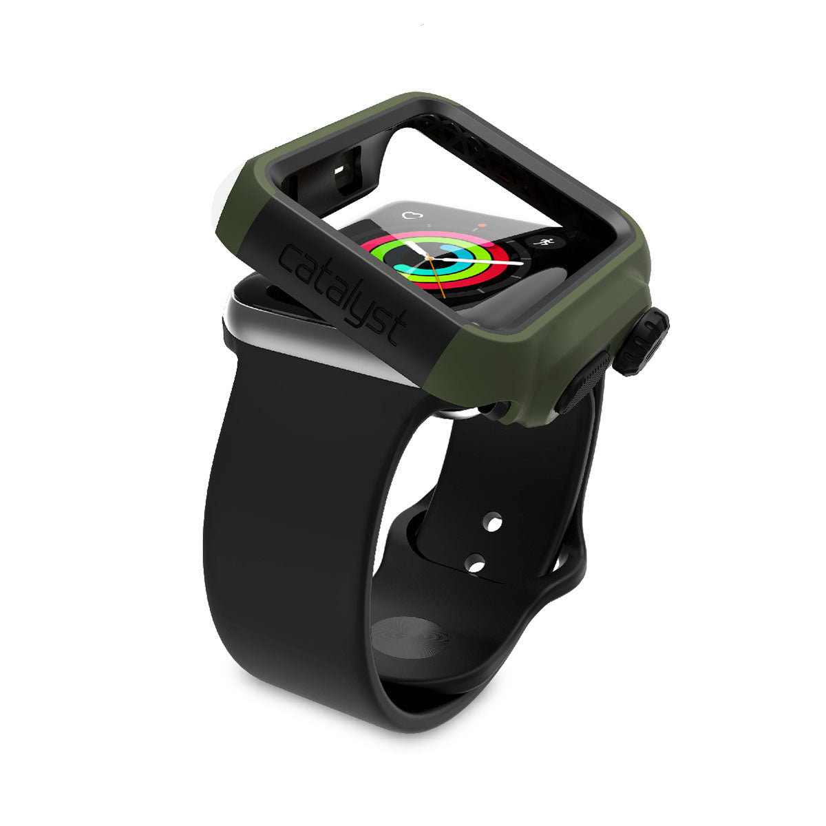 Durable 42mm Rugged Protective Case for Apple Watch Series 3 & 2 - Shockproof & Scratch-Resistant Cover for Outdoor Sports, Workouts & Active Lifestyle