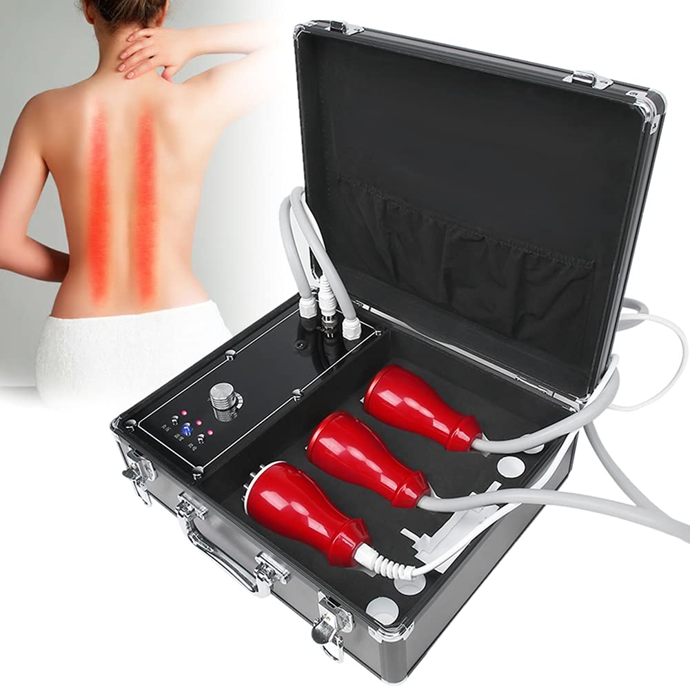 Professional Electric Gua Sha Massager & Vacuum Cupping Therapy Tool - Body Detox Machine for Pain Relief, Muscle Relaxation & Lymphatic Drainage | Perfect for Home Spa, Self-Care & Physical Therapy Sessions