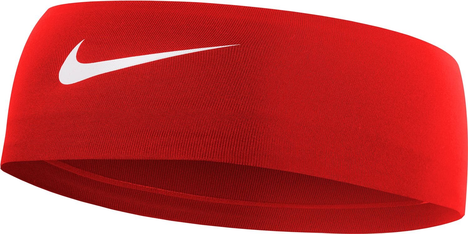 Nike Fury Headband 2.0 - Red, Sweat-Wicking Performance Headband for Running, Basketball & Workouts - Stay Cool & Comfortable During Sports & Fitness Activities