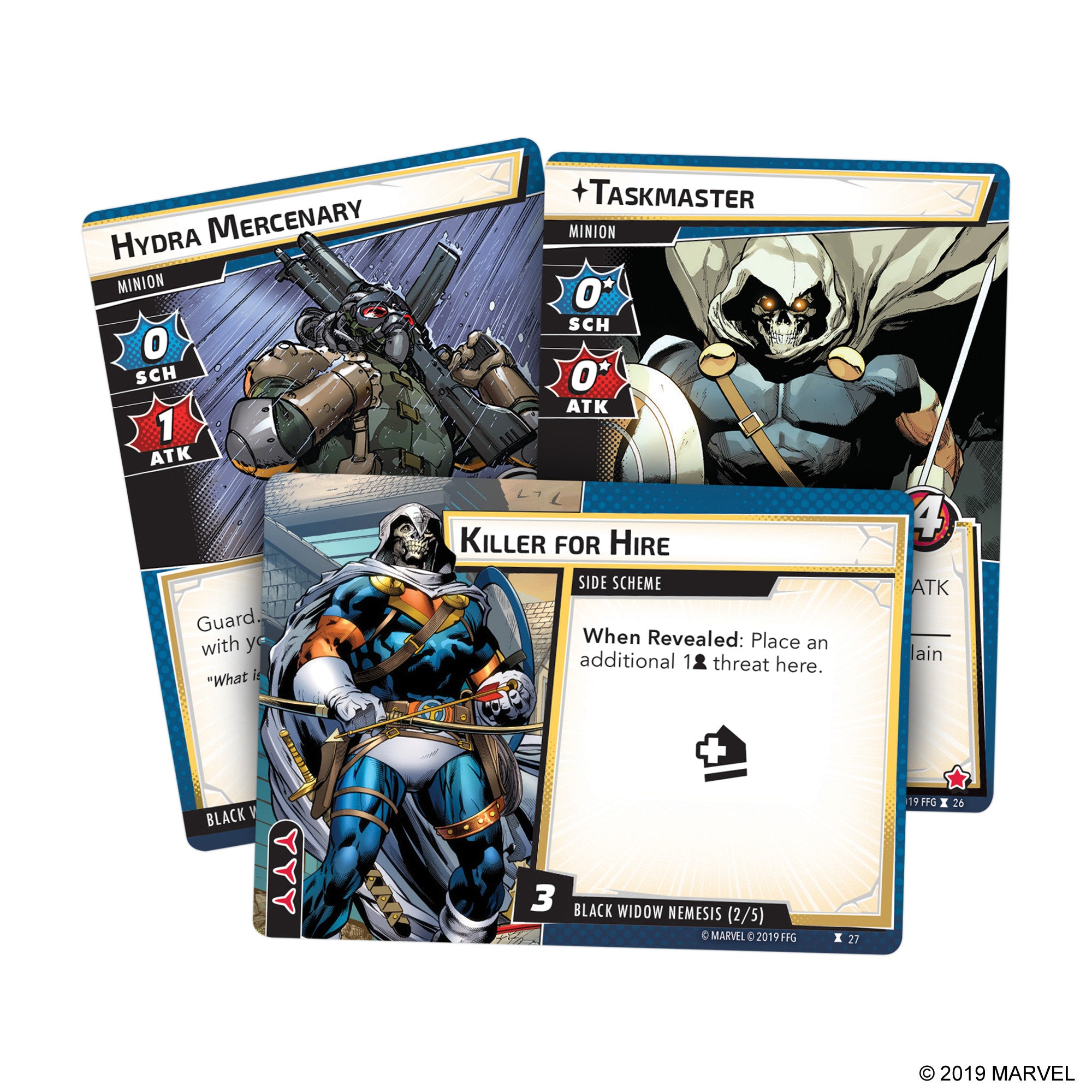 Marvel Champions: The Card Game - Black Widow Hero Pack | Collectible Superhero Card Game for Strategy & Adventure | Perfect for Game Nights & Solo Play