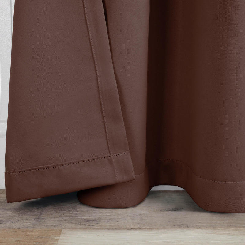 Blackout Curtains for Bedroom - Set of 2 Panels, Grommet Top Room Darkening Thermal Insulated Drapes for Better Sleep & Energy Efficiency | Perfect for Home Theater, Nursery & Shift Workers