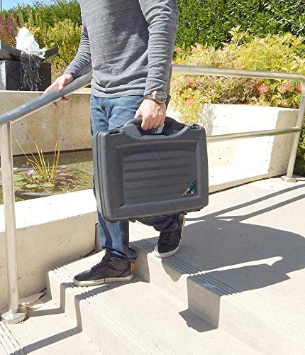 CASEMATIX Universal Wireless Microphone Case with Customizable Foam - Compatible with Shure, AKG, Sennheiser, GTD, Innopow, Fifine Mic Receivers & Transmitters - Perfect for Studio, Live Performance, and Travel Storage