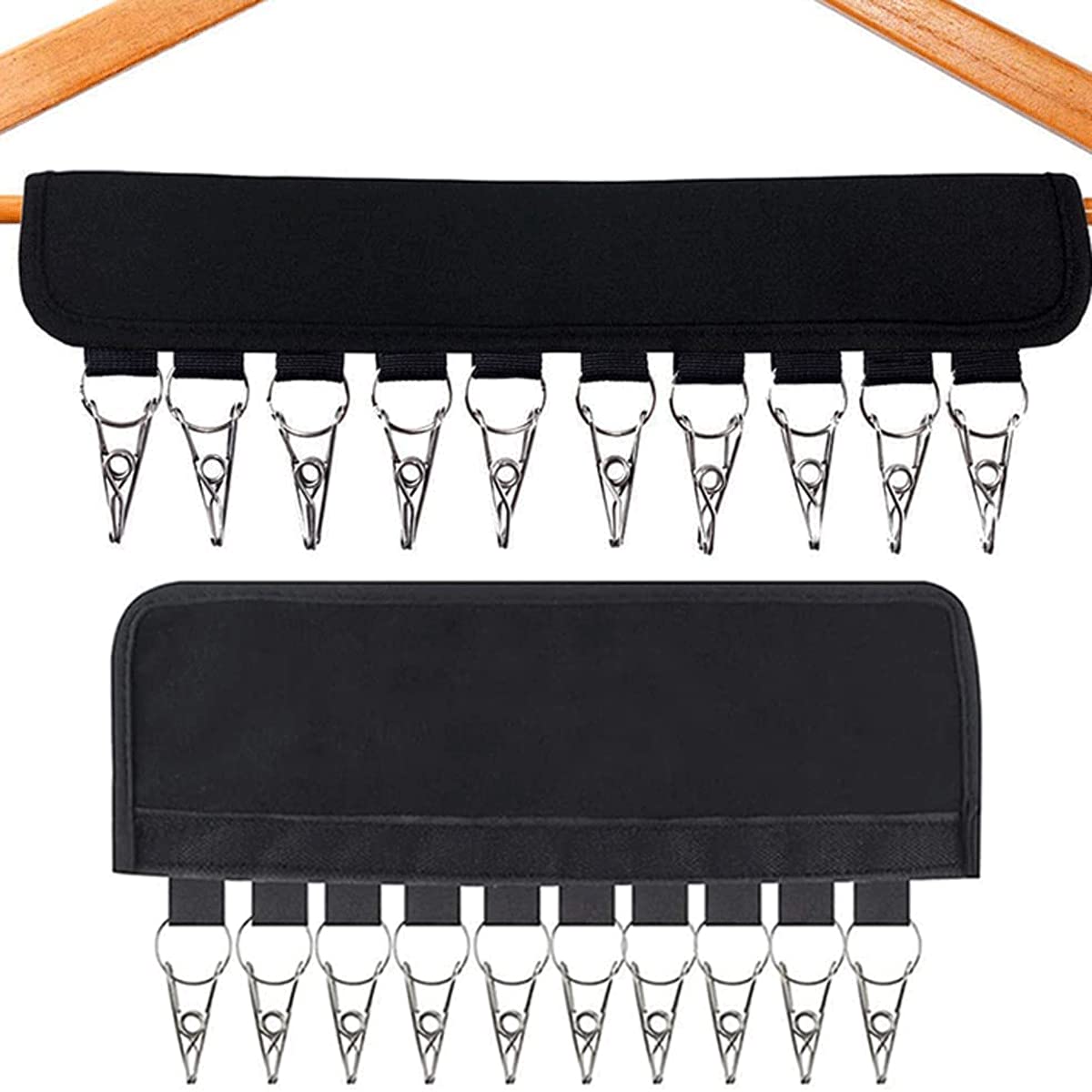 XUETING 11.8 Inch Foldable Hat Organizer - Wall Mountable Baseball Cap Rack for Closet Storage | Holds Hats, Underwear, Socks & Towels | Perfect for Bedroom, Closet & Laundry Room Organization