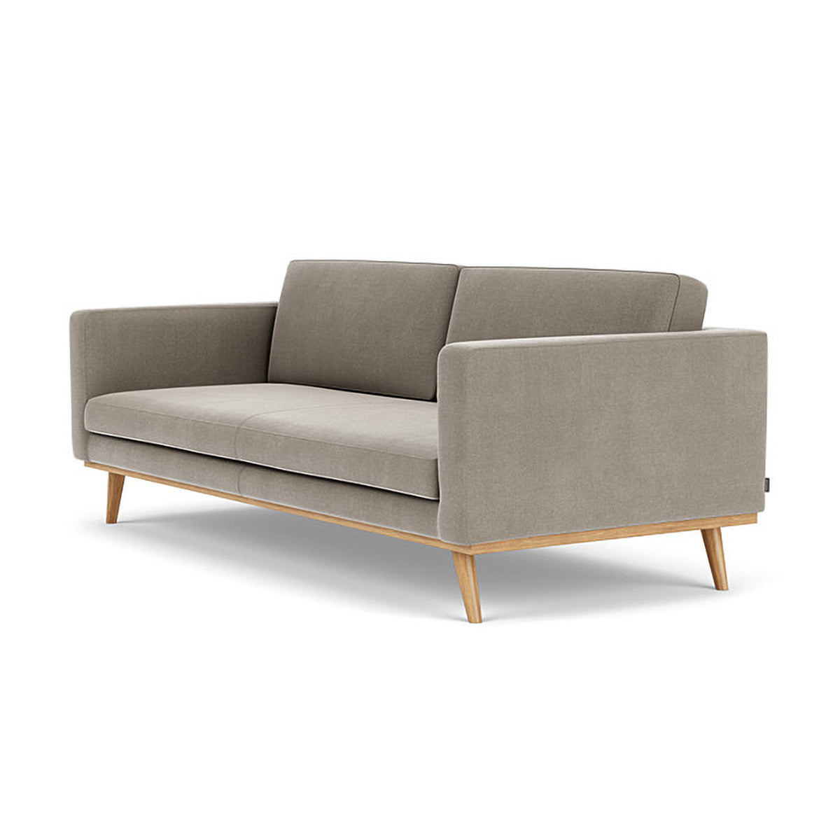Johan Fabric 3-Seater Sofa - Comfortable Living Room Couch for Small Spaces | Perfect for Apartments, Dorms & Cozy Homes