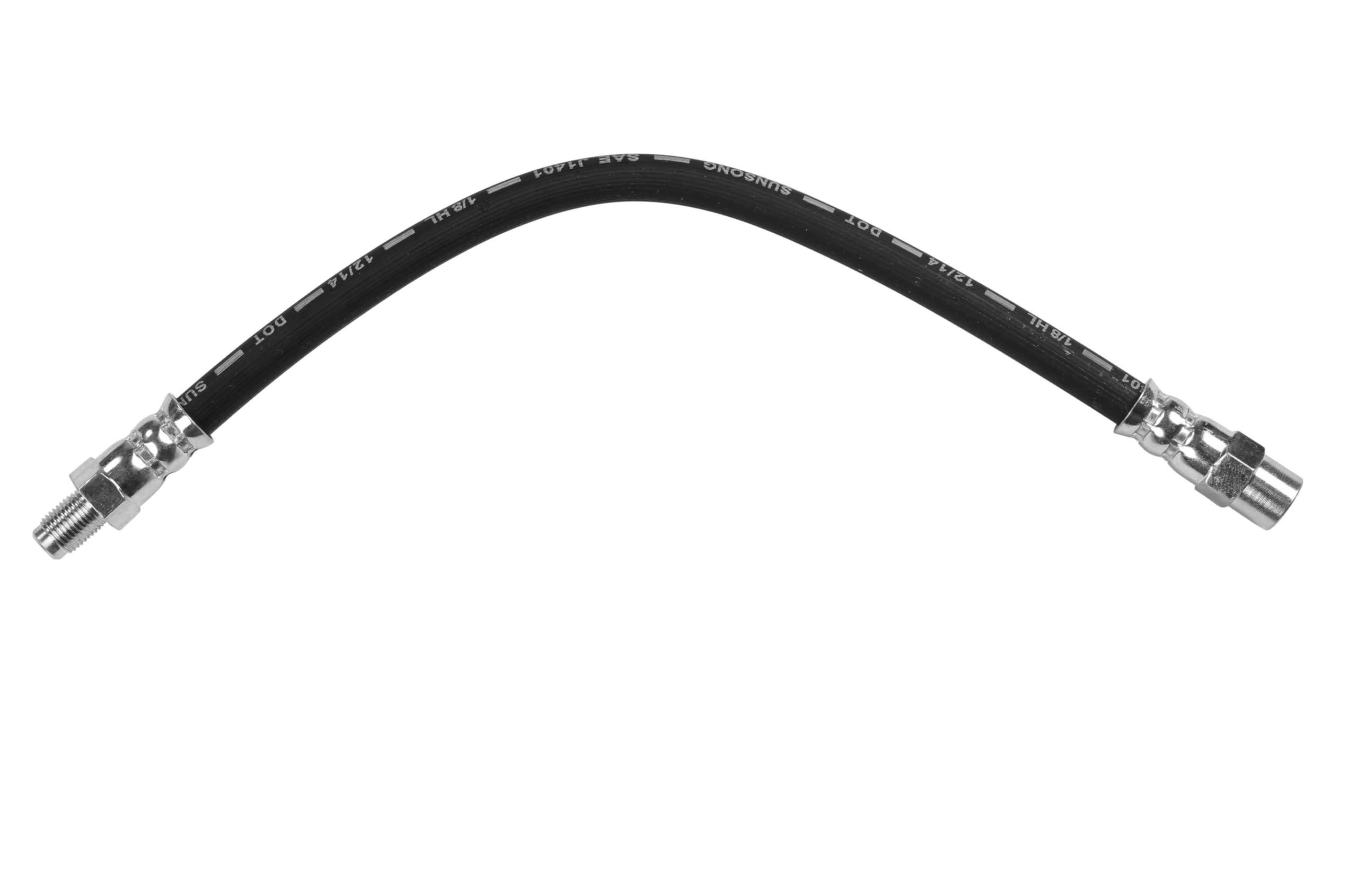 Sunsong 2203083 Brake Hydraulic Hose Replacement - High Performance DOT Approved Brake Line for Trucks & SUVs - Perfect for Off-Roading, Towing & Heavy-Duty Applications